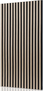 2 Pezzi - Pannelli Acustici a Forma Semicircolare in Legno di Quercia - Assorbimento Acustico - Pannelli Acustici per Parete - 120x60x2.1cm