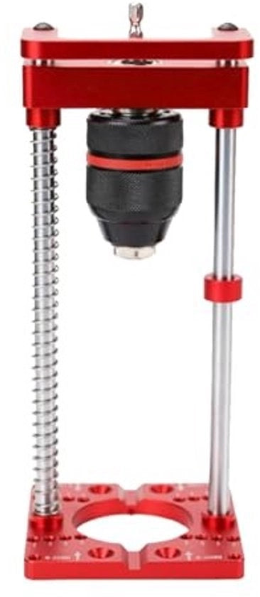 Sostegno per Trapano 35 mm - Standard per Trapano - Progetti di Tavola da Scafo - Lega di Alluminio - Precisione nel Forare - Resistente alla Scalfittura e Robusto
