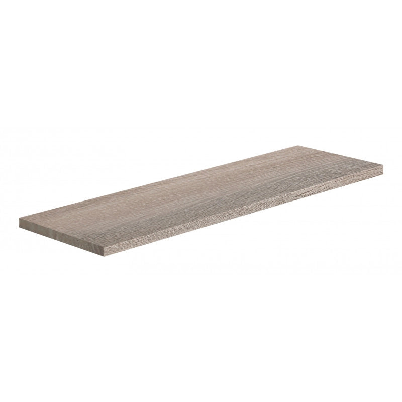 Mensola da Muro, Scaffale Legno, Mensola da Parete, Rovere Sagerau, 76x23,7x2,3 cm - Smart