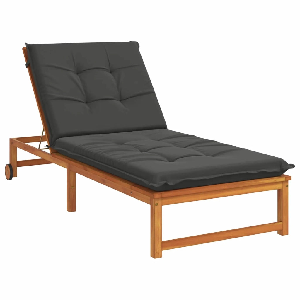 Cuscino per Lettino GEMERT 100% Poliestere Antracite 947439