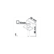 SUPPORTO REGOLABILE NORTON AUTOMAZIONE AUTOMATISMI ORIGINALE GARANZIA NUOVO