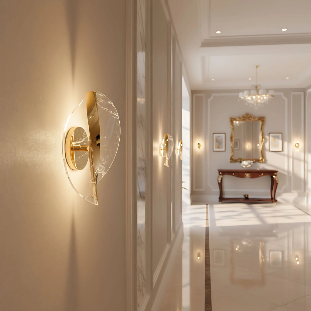 Lampada Da Parete Led G128-w Gold