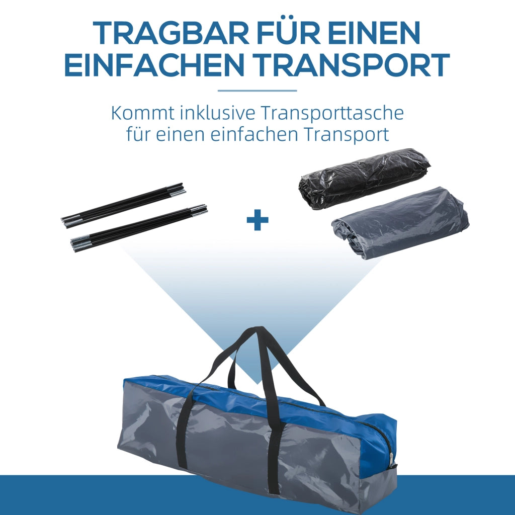 TENDA 4 POSTI 4 STAGIONI 60x18x18 cm Blu Poliestere