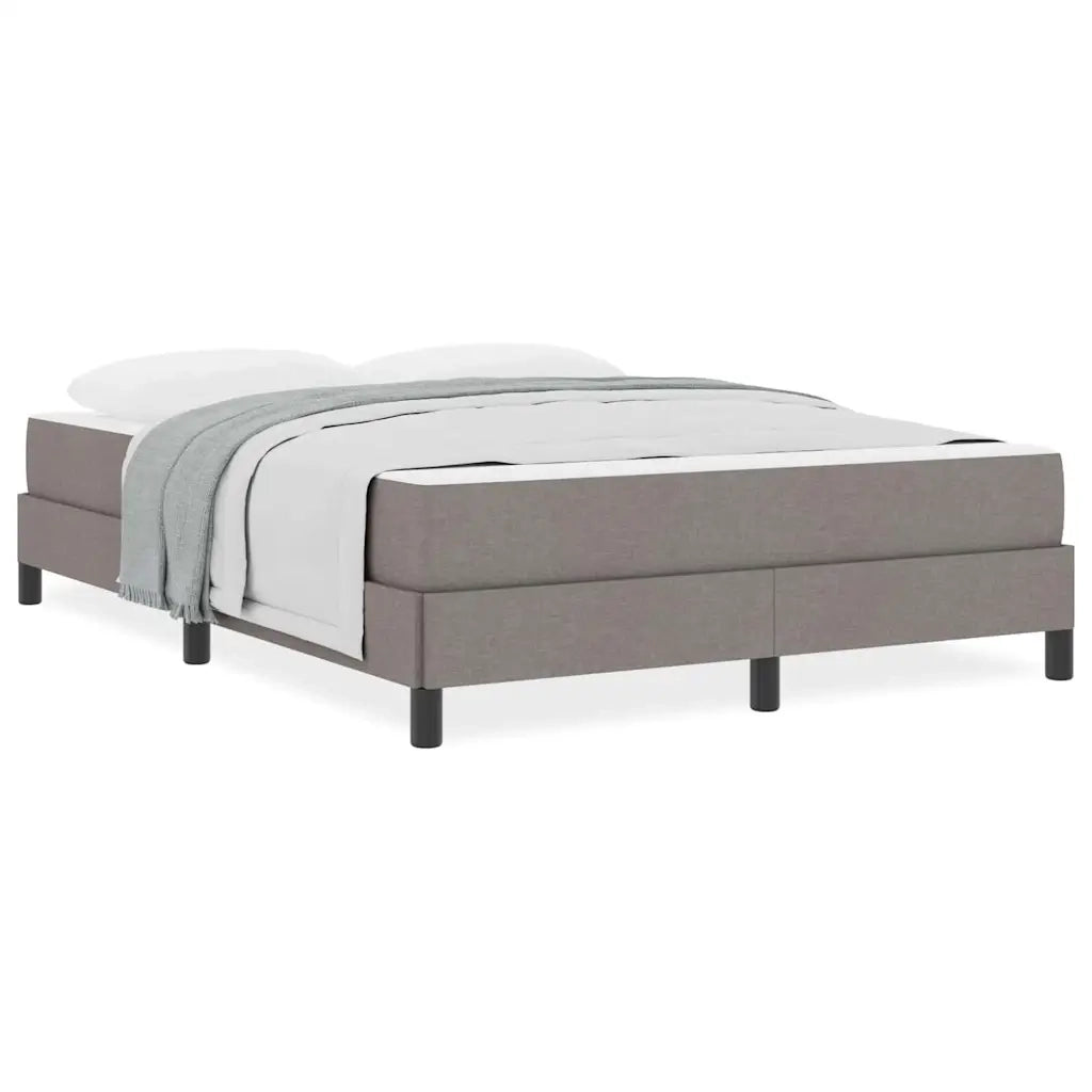 vidaXL Letto a molle con materasso Talpa 140 x 190 cm Tessuto