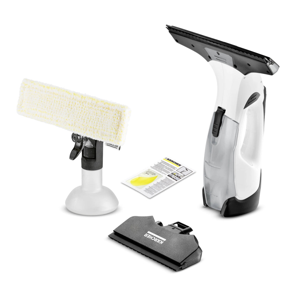 KARCHER Lavavetri a batteria WV 5 Plus N - Serbatoio acqua sporca: 100 ml - Autonomia: 35 min - Tempo di ricarica della batteria: 185 min