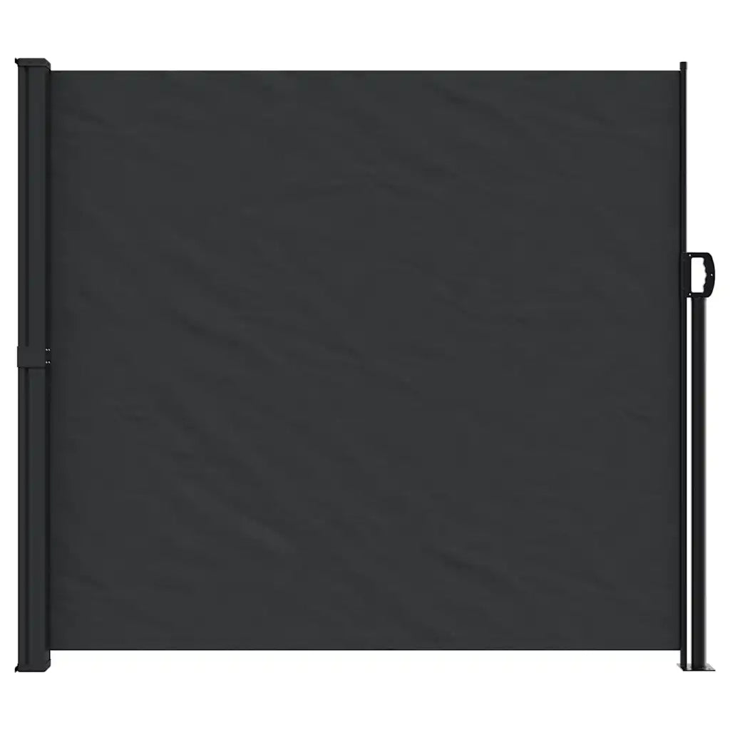Tendada Sole Laterale Retrattile Nera 180x500 cmcod mxl 91189