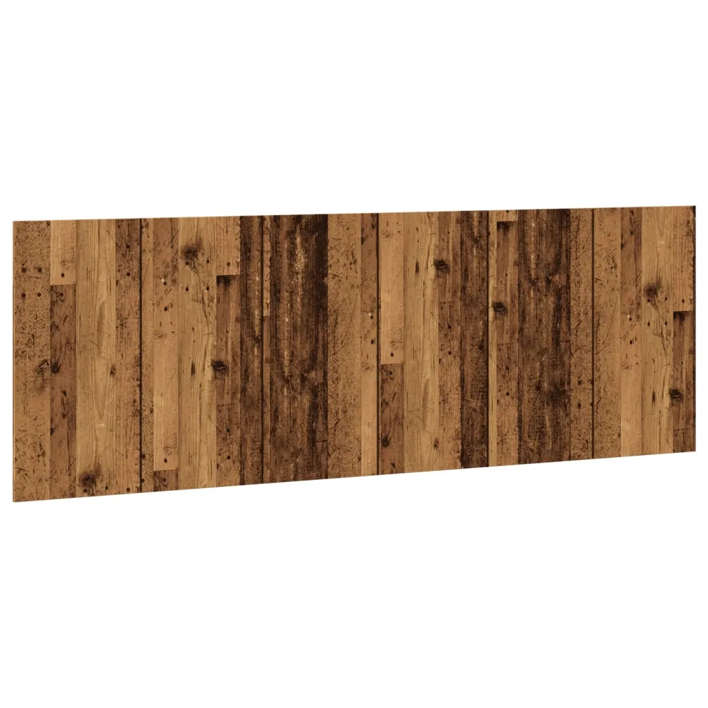 Testiera | Testata a Parete Legno Antico 240x1,5x80 cm in Truciolato