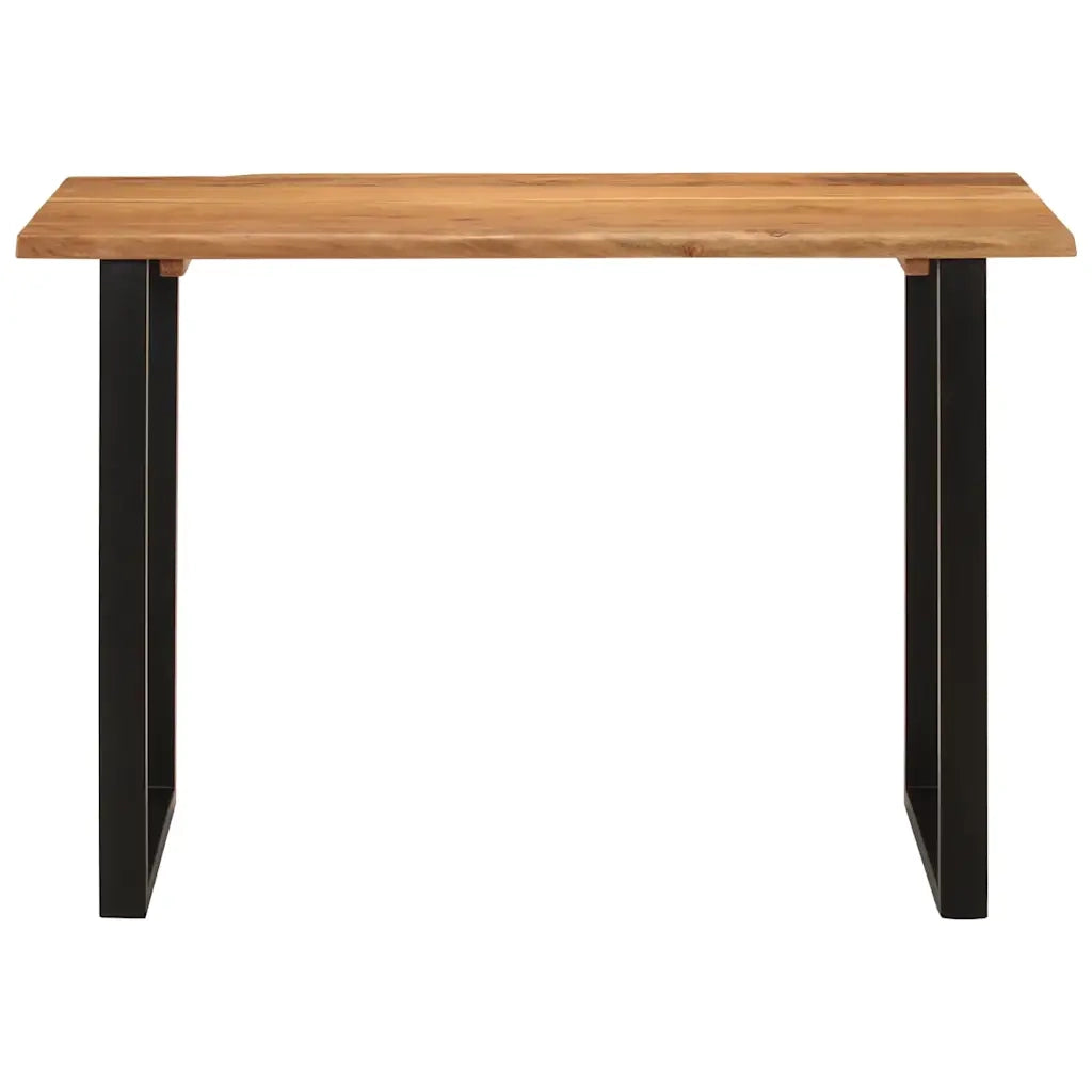 Tavolo da Pranzo 110x50x76 cm Legno Massello di Acacia 350289