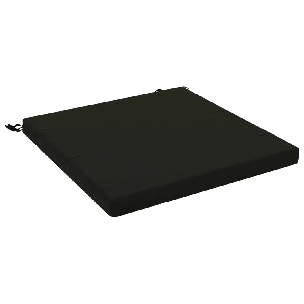 Cuscino per Sedia in Unico Pezzo SOEST 100% Poliestere Nero 945021