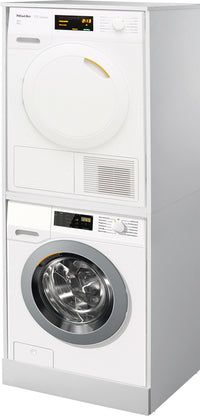 Mobile Coprilavatrice e Asciugatrice a Colonna 179x70,3x60,6 cm in Nobilitato Bianco