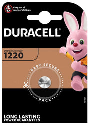 BATTERIA a BOTTONE al litio CR1220 DURACELL 3V