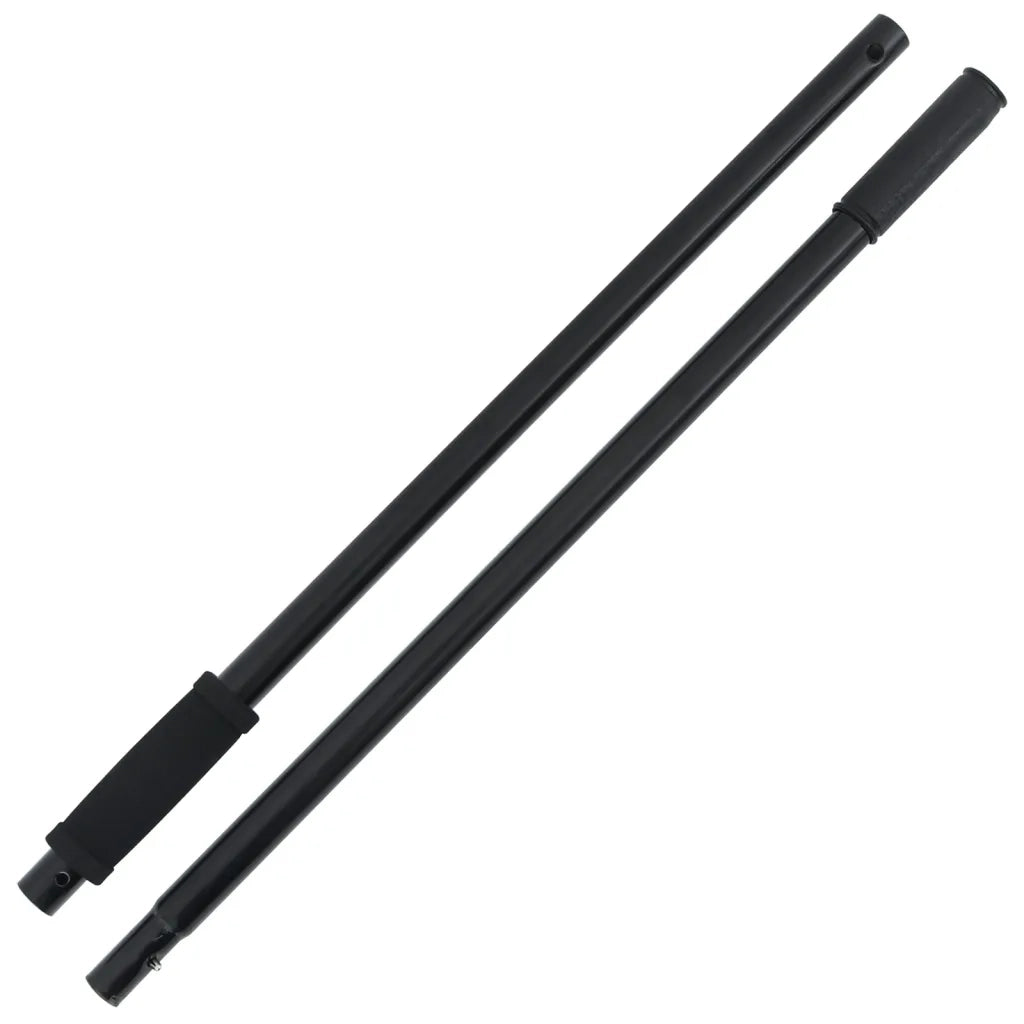 Manico per Forcone Ã˜3,5x127,5 cm Nero in Acciaio