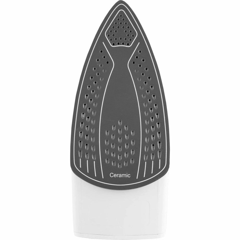 Trade Shop - Ferro Da Stiro A Vapore Con Piastra In Ceramica 2200w Serbatoio 450ml Manico Antiscivolo -