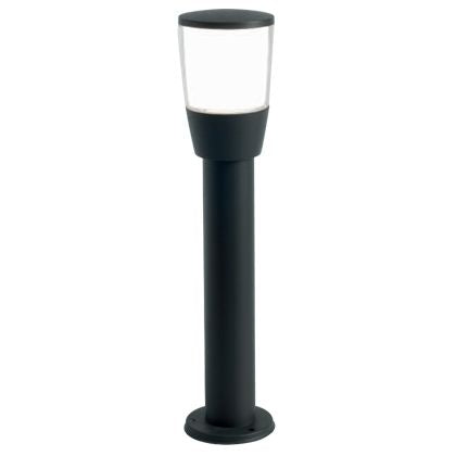 Lampada Palo Paletto per Giardino Colore Grigio per Esterno Linea Torch Livos