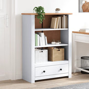 Libreria Bianca 80x35x110 cm in Pino Massello Panama Range