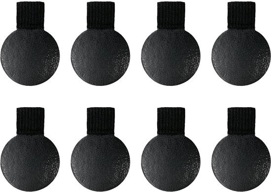 8-pack di penne adesive, penne taccuino, penne agenda, penne con laccio elastico in pelle, impermeabili e resistenti ai graffi, per taccuino, calendario