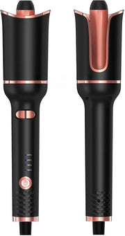 Krultang 3 in 1, grande manubrio rotante, stilettang rotante, per stile, krultang portatile, krultang a rotazione, krultang nero
