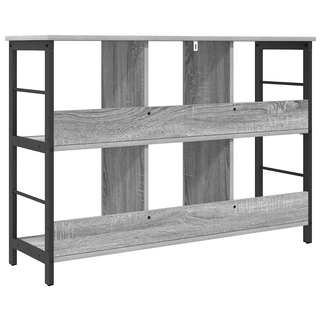 Libreria Grigio Sonoma 102 x 32 x 72,5 cm Legno multistrato