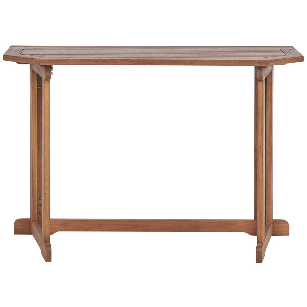 Mobili da balcone modulari Set panca d'angolo Tavolo pieghevole in legno di acacia