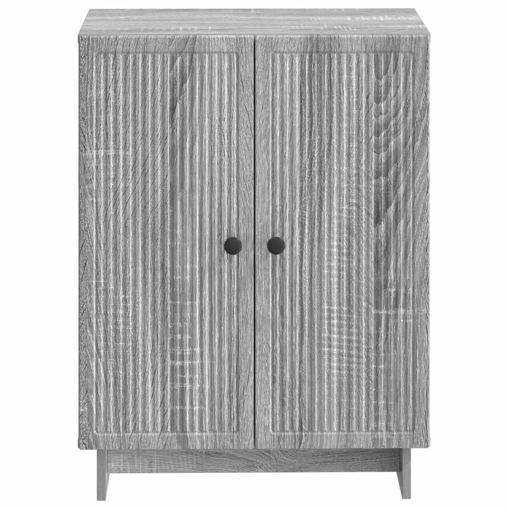 Mobiletto da Bagno EDE Sonoma grigio 59,5 x 31 x 80 cm 895961