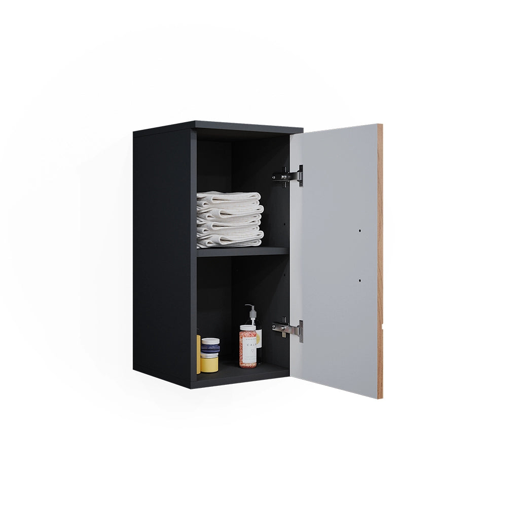 Mobile bagno Irma Rovere dorato/Antracite 30 x 59 cm Vicco