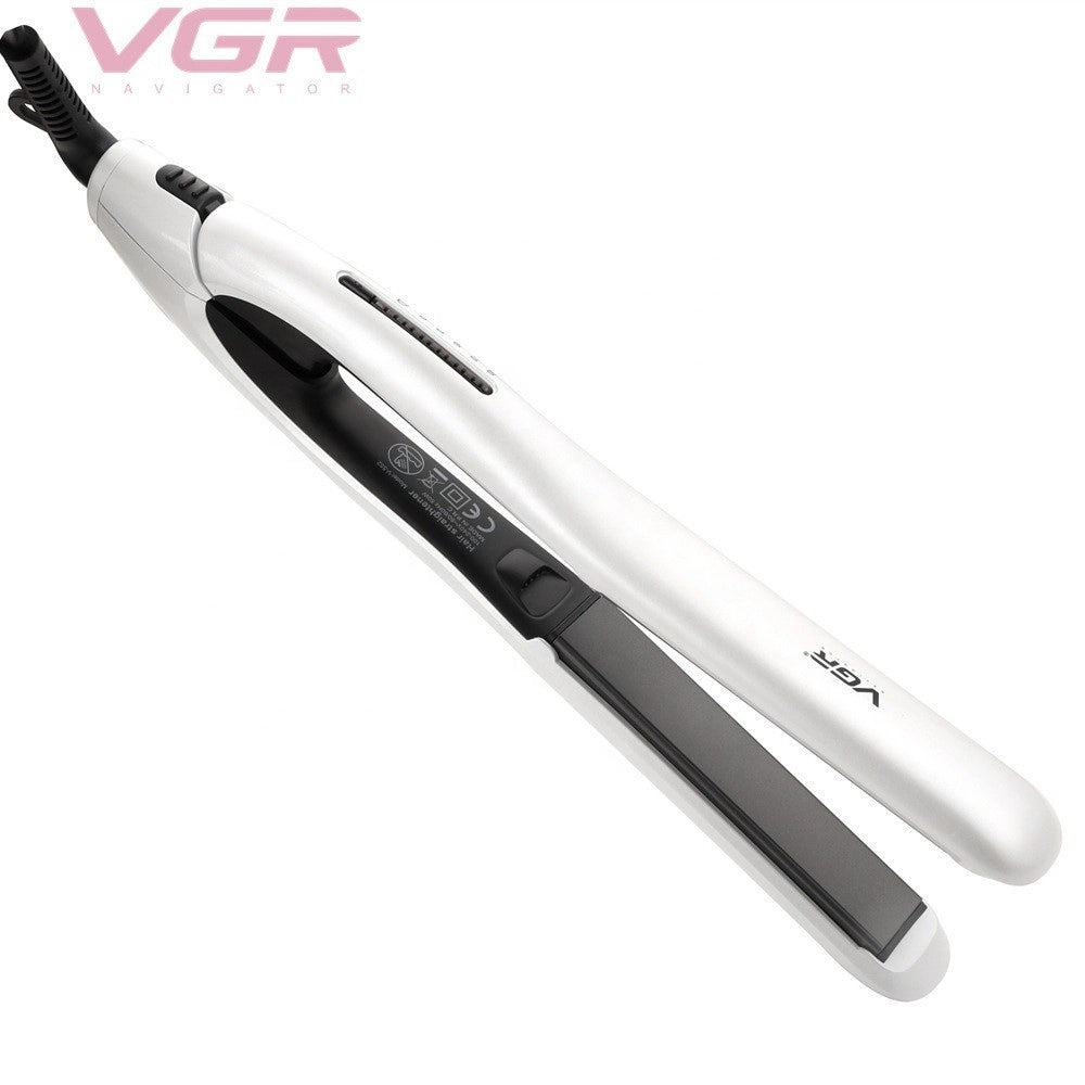 Trade Shop - Piastra Capelli Lisci 50w Professionale Rivestita In Ceramica Display Lcd V-552 -