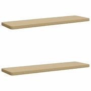Cuscini per Panchina a 2 Pezzi VUGHT 2 pz 100% Poliestere Beige 952123