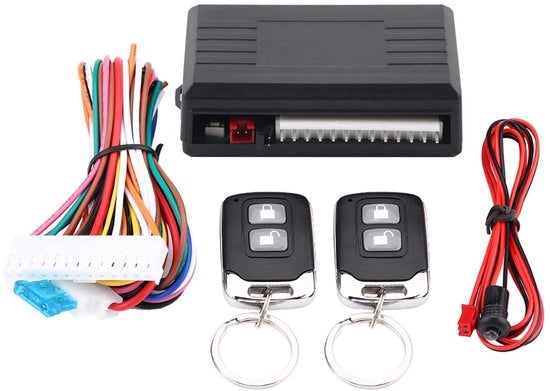 Sistema di Accesso Chiave Senza Chiave Universale - Kit di Controllo - Deurcentrale - 12V - 2Trunk Ontgrendelknop - Auto Deurslot