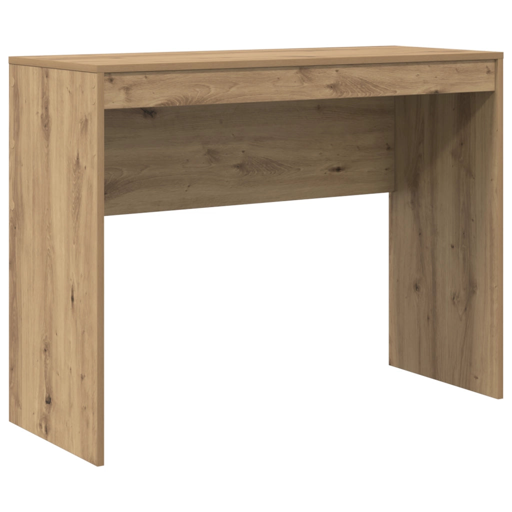 Scrivania con archiviazione Rovere artigianale Legno ingegnerizzato