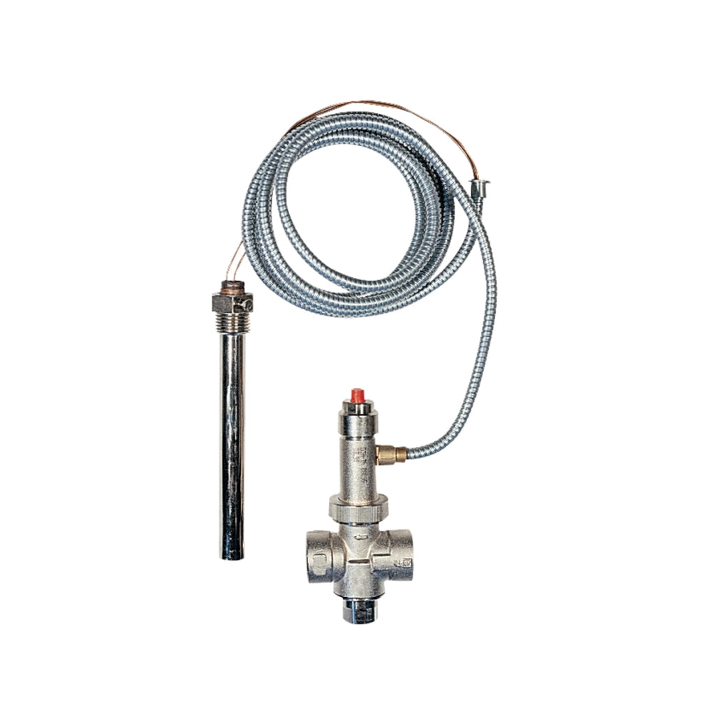 SCARICO DI SICUREZZA TERMICO PER CALDAIE A COMBUSTIBILE SOLIDO- Diam. 3/4 F dop sicur 1300- WATTS- pezzi 1