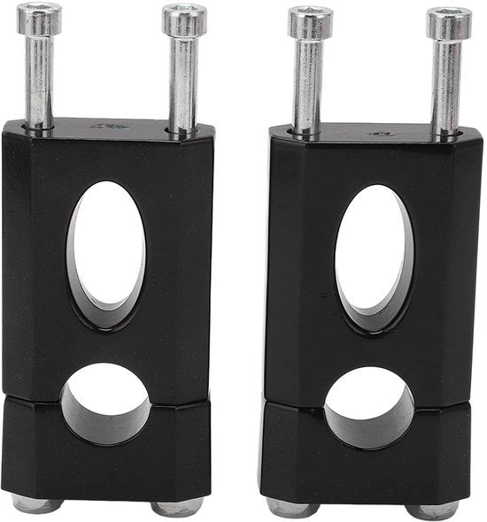 Alzanti Manubri in Alluminio - 7/8 Pollice/22mm - Beugel - Accessori per Motocicletta - Comfortevoli - Riducono la Fatica