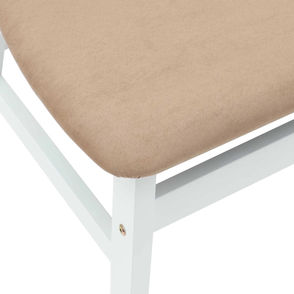 Sedie da pranzo 2 pcs Bianco 42 x 47.5 x 81 cm 42020436