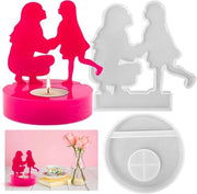 Ghiacciaio in silicone per candele con resina epossidica - Crea candele uniche con questa forma in silicone.