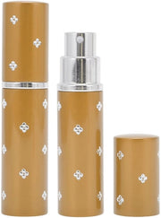 Diffusore di profumo portatile 2 pezzi - Mini flacone 5 ml - Ideale per viaggi - Contenitore di profumo per borsa - Progettazione compatta 8,5 cm - Flacone di profumo