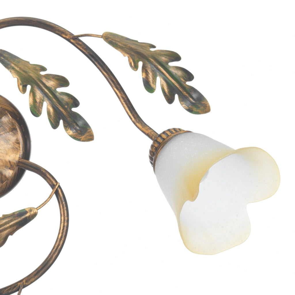 Plafoniera 3 luci Quercia