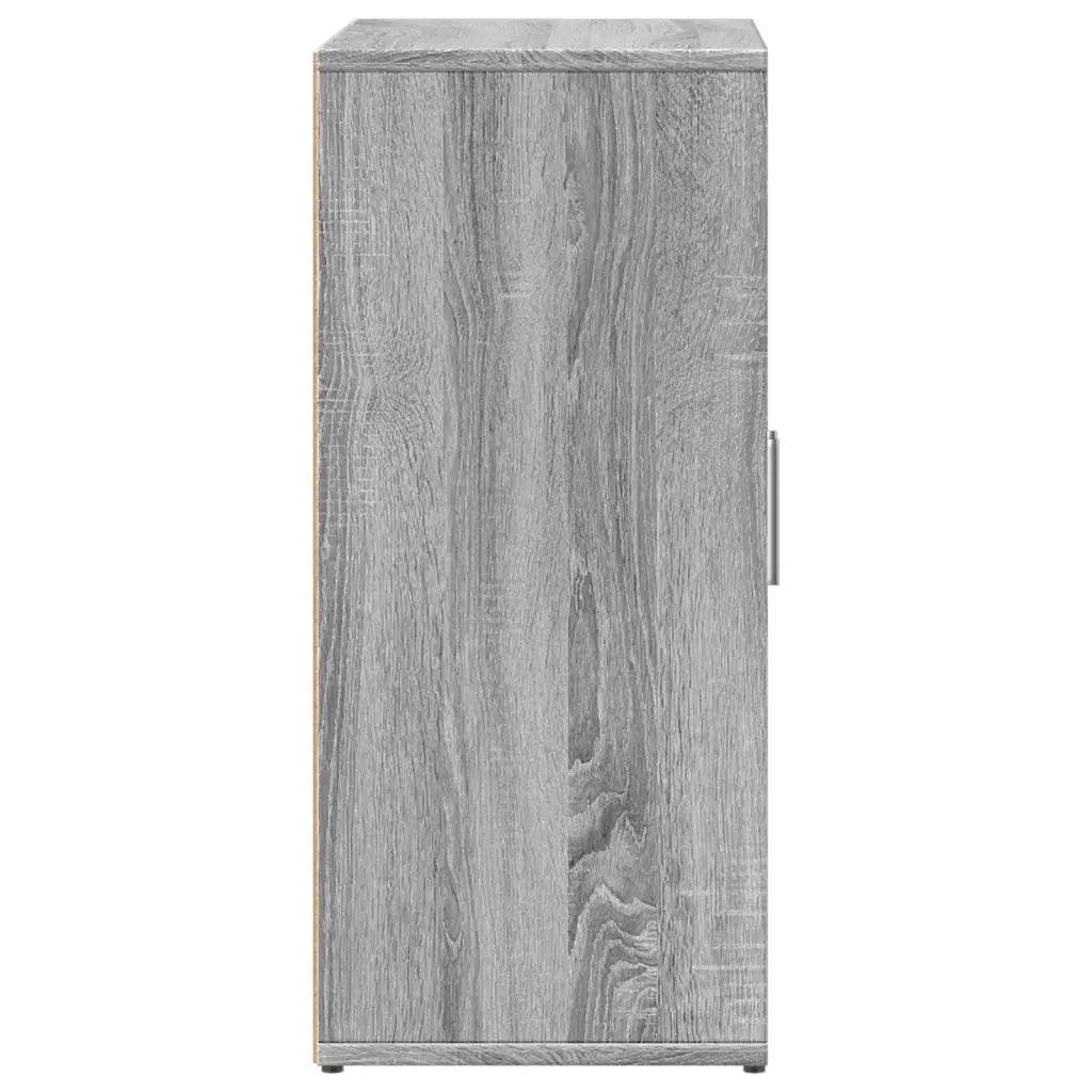 Credenze 2 pz Grigio Sonoma 60x31x70 cm in Legno Multistrato