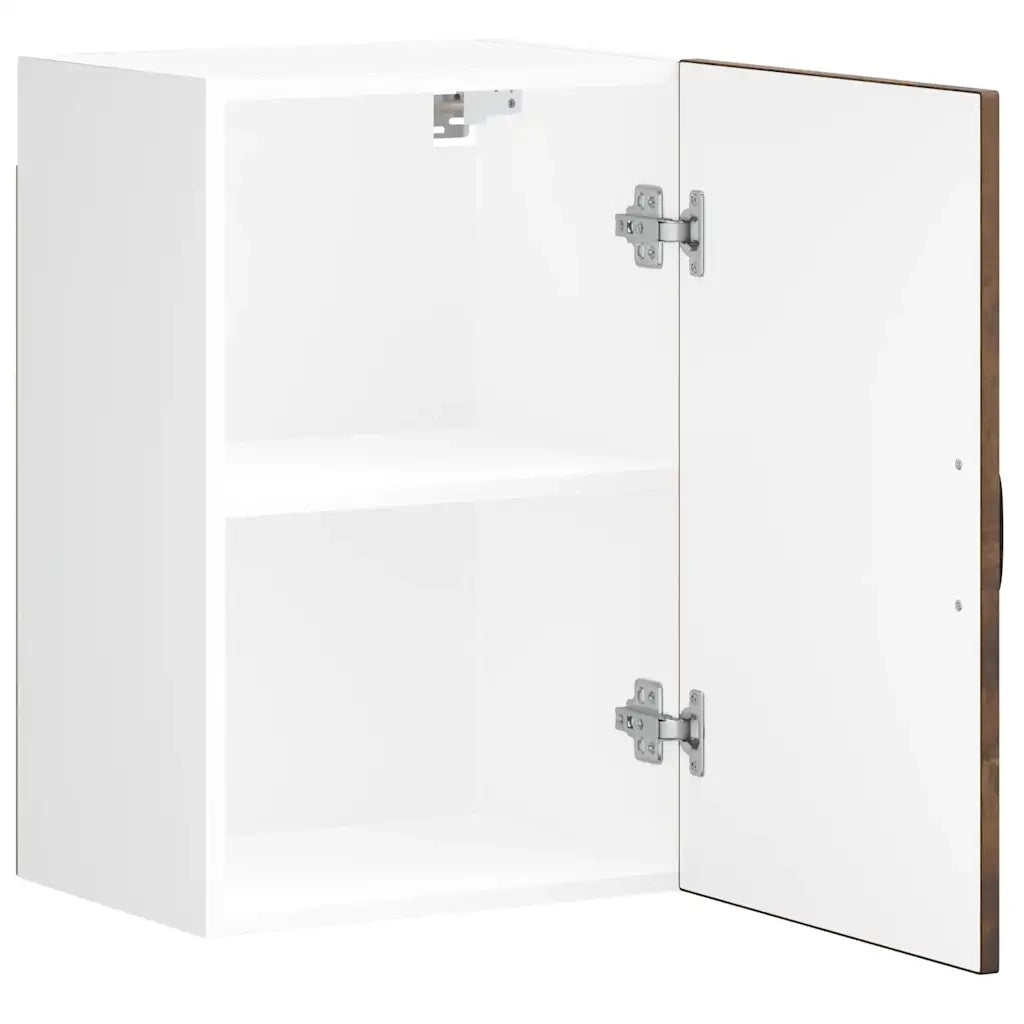 vidaXL Pensile da Cucina Lucca Rovere Fumo in Legno Multistrato