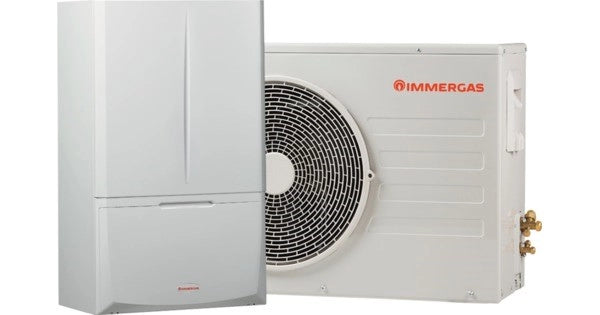Pompa di Calore Aria Acqua Immergas MAGIS PRO 9 V2 DC Inverter monoblocco R-32 con unità esterna motocondensante 3.030608