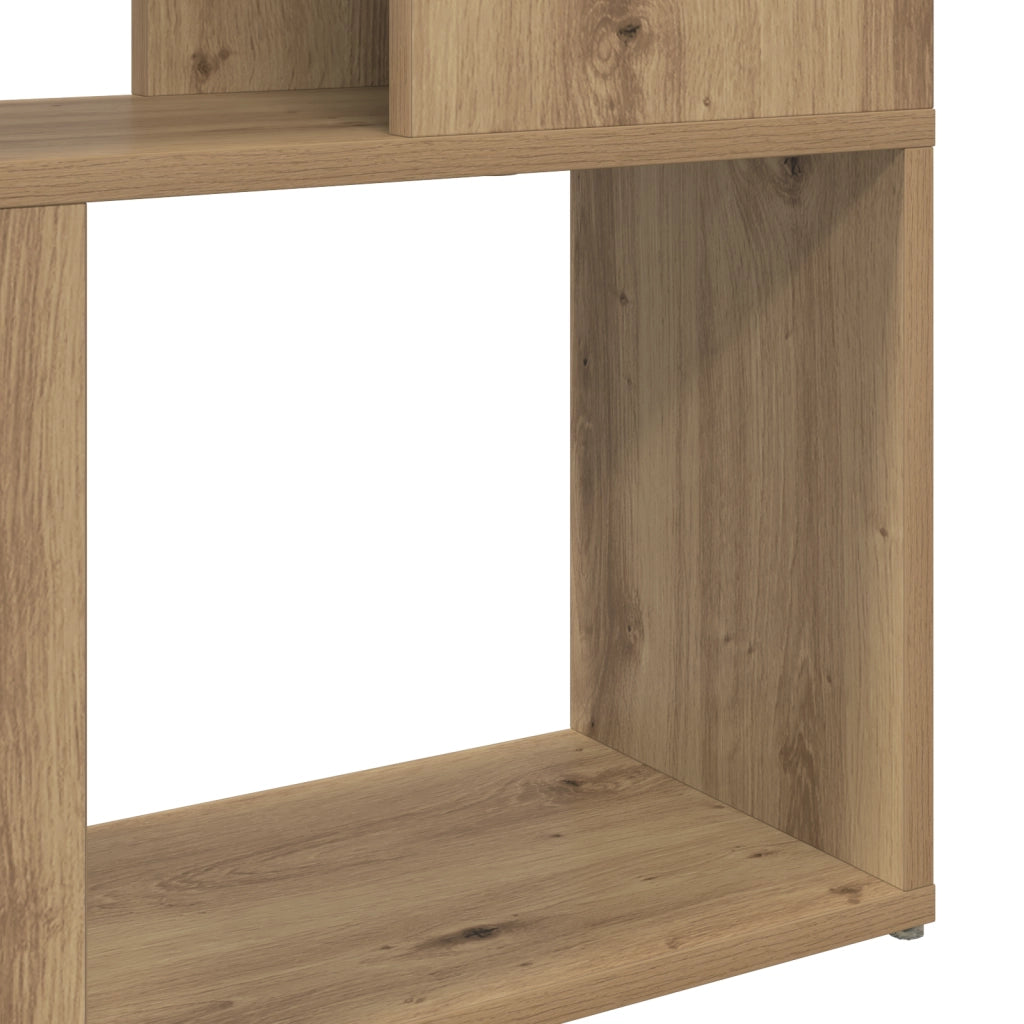 Scaffale Rovere Artigianale Truciolare 60 x 24 x 155 cm Scaffale