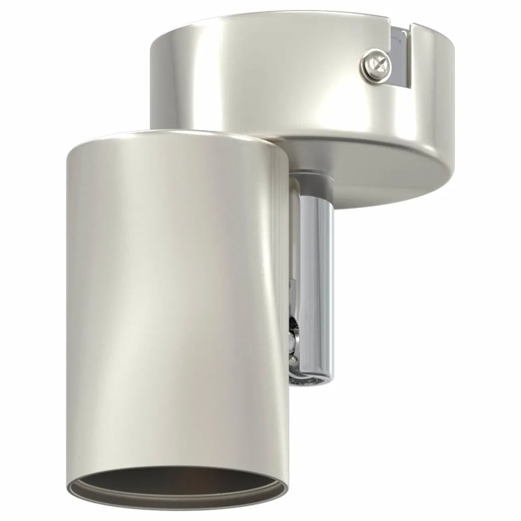 Faretto da soffitto Nichel 6,5 x 6 x 11,5 cm Metallo 4108178