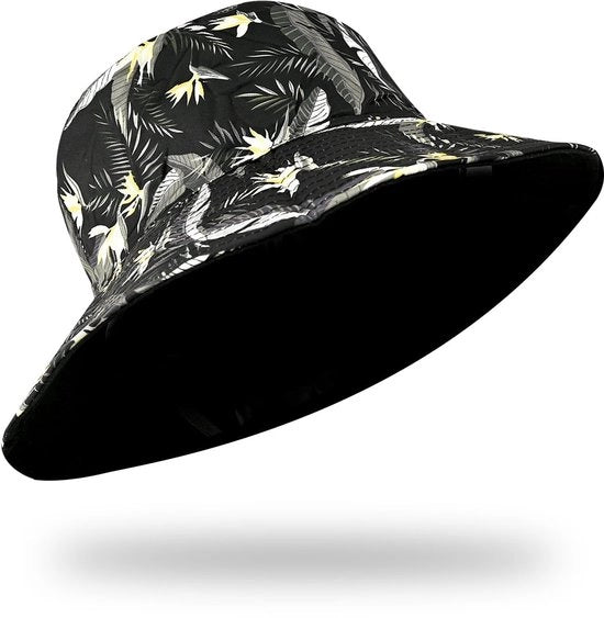 Cappello da baseball grande, reversibile, unisex, protezione UV, pieghevole, stampa moda per attività estive all'aperto come pesca, mare e camminate.