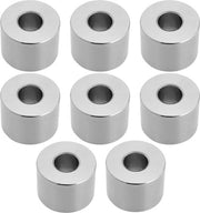 8 pezzi 304 RVS Spaziatori M8 Senza Filettatura Bus Piastra di Accoppiamento IDxOD 8.2x20mm Altezza 15mm per Attrezzature di Potenza Meccanica Apparecchi Metallici Lavatrici