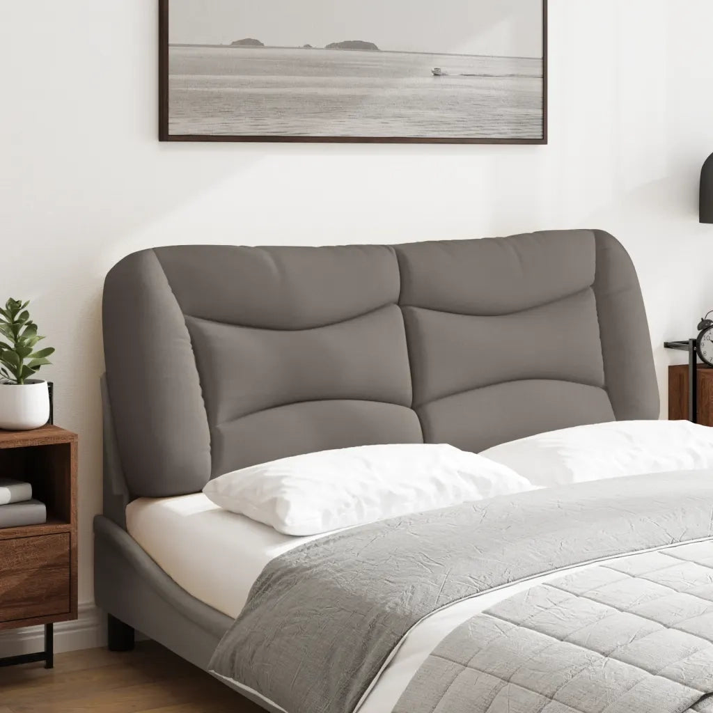 Cuscino Testiera Hvar Tortora 140 cm in Tessuto CFW9509187