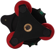 Stativo per Fotocamera in Alluminio - Testa di Osservazione - Base Livellante - Tre Blocchi - Viti 3/8 Pollici - Resistente alle Vibrazioni