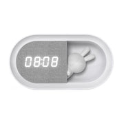 Lampada Notturna LED Coniglio con Sveglia Polux Bunny3