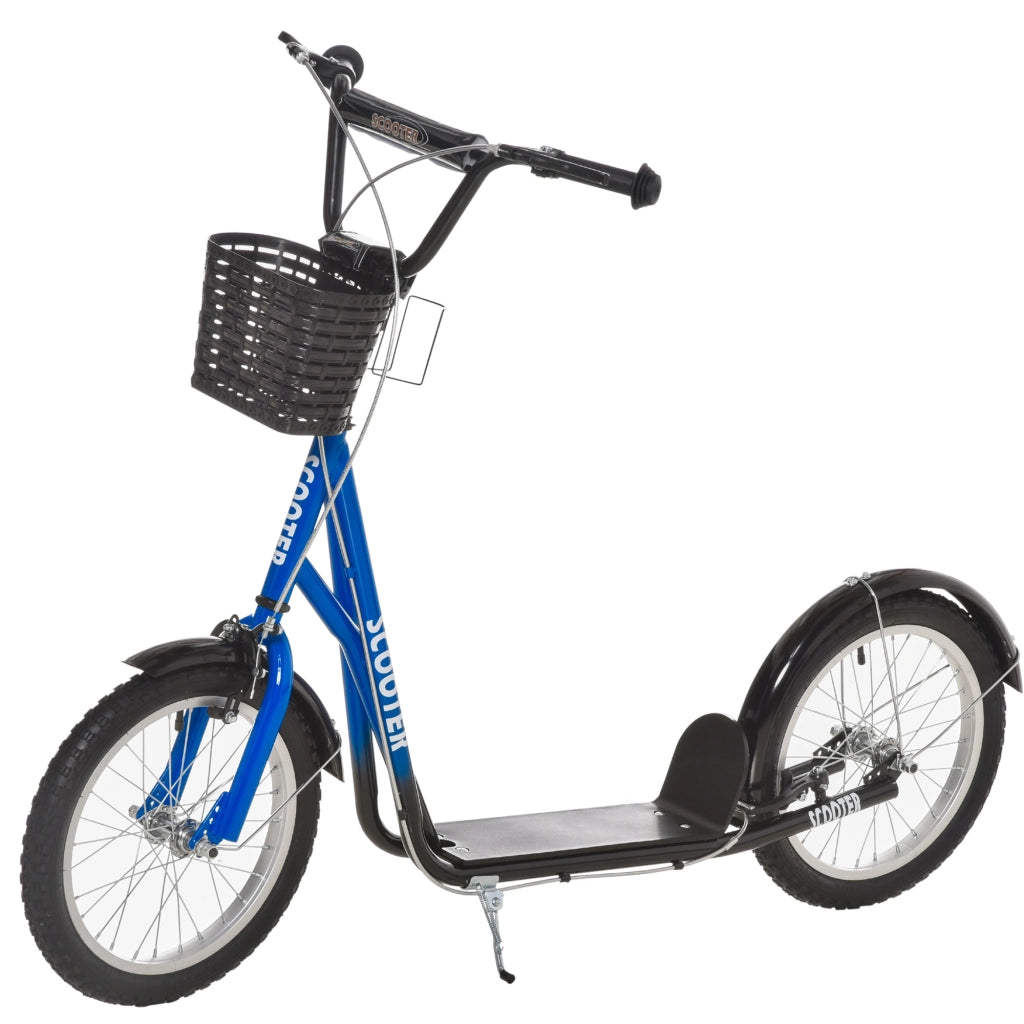 Scooter per Bambini ¨C zephmum ¨C Regolabile, Blu e Nero