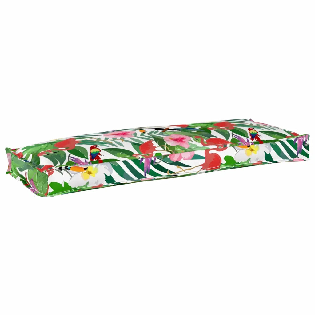 Cuscino Floreale Multicolore 110 x 40 x 8 cm Tessuto Oxford 42001637