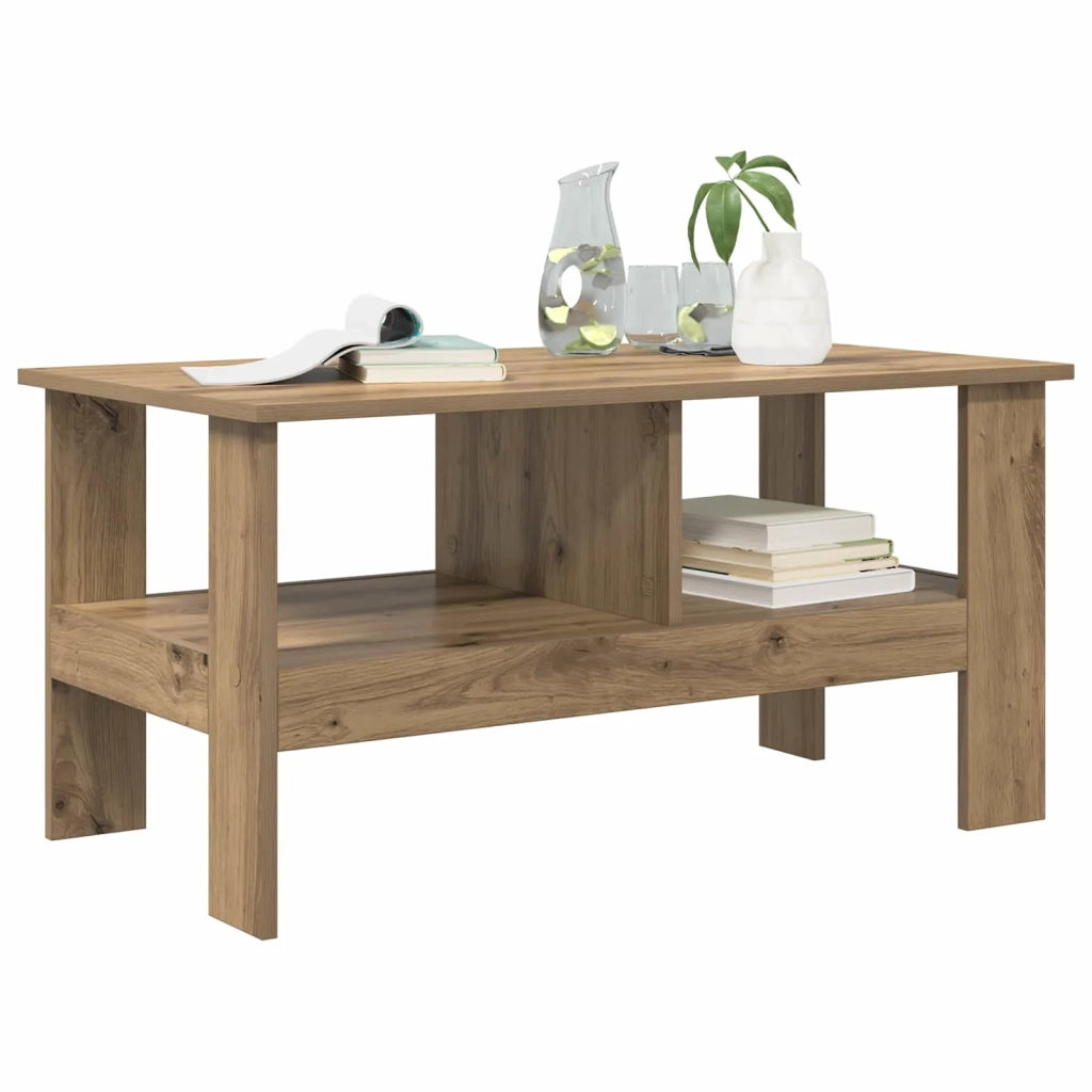 Tavolino da salotto Rovere artigianale 90 x 50 x 45 cm 8000259