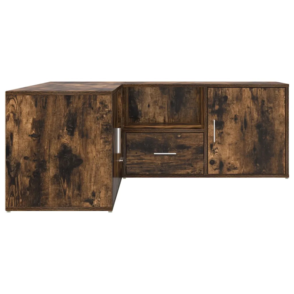 Mobile Angolare Rovere Fumo 200x40x45 cm in Truciolato CFW1961583
