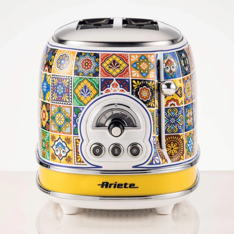 Tostapane Positano 810W - 2 fette - 6 livelli di doratura - Espulsione automatica